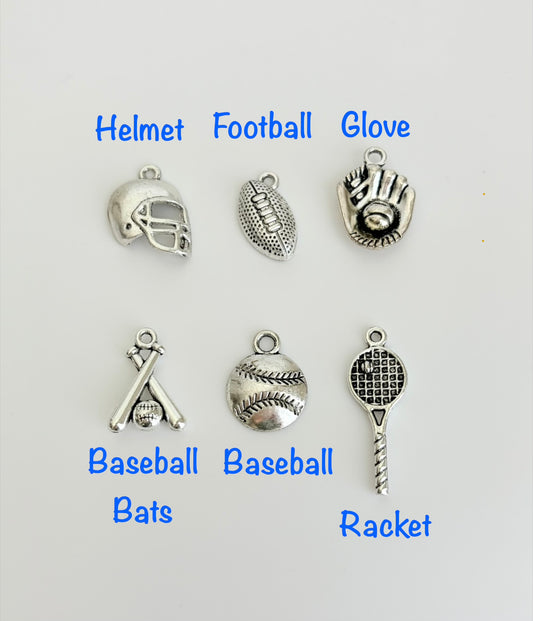 Personalized Coach Appreciation Keychain • Sports Charm & Initial Keychain