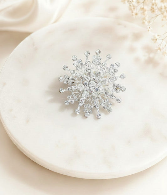 Rhinestone Brooch