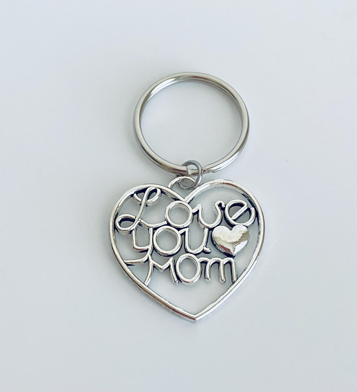 Love You Mom Keychain