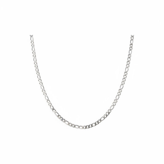 Men's Stainless Steel Flat Chain Necklace