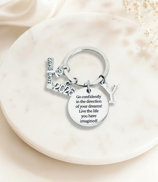 Personalized Inspirational Keychain