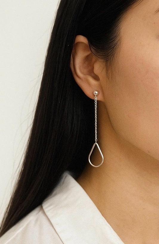 Sterling Silver Teardrop Earrings