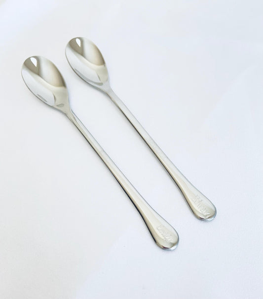 Personalized Stainless Steel SMALL Spoon • Custom Engraved Mini Spoon, Small Metal Spoon Gift for Coffee & Dessert