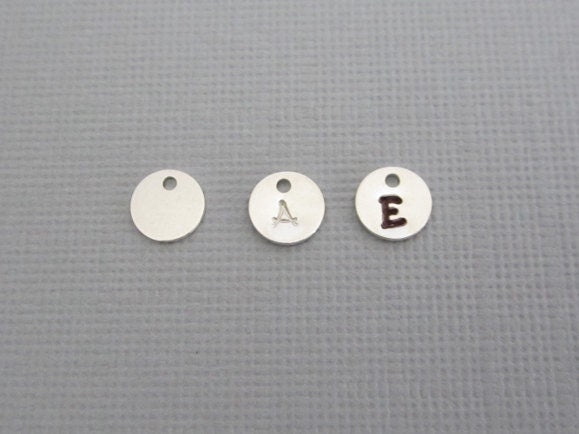 Sterling Silver Cross Bracelet with Two Tiny Initial Charms • Personalized 925 Silver Faith Bracelet