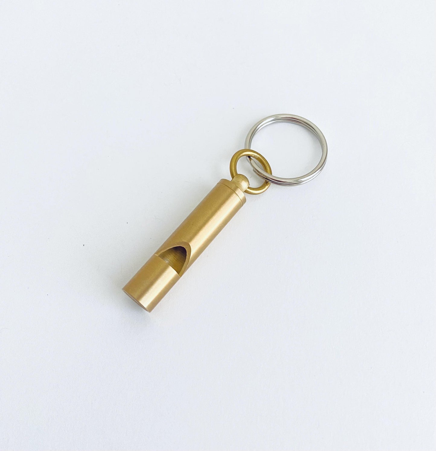 Personalized Whistle Key Chain • Compact Safety Emergency Keychain with Whistle