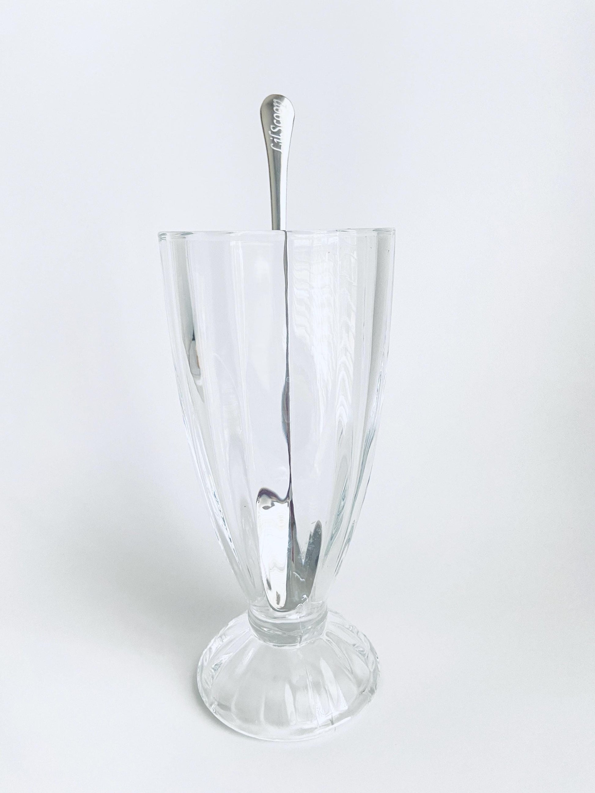 Stainless steel long handle coffee spoon