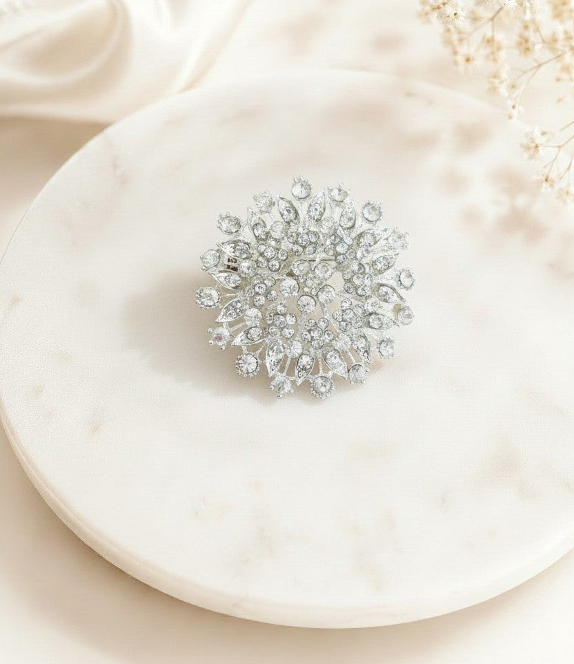 Rhinestone Brooch