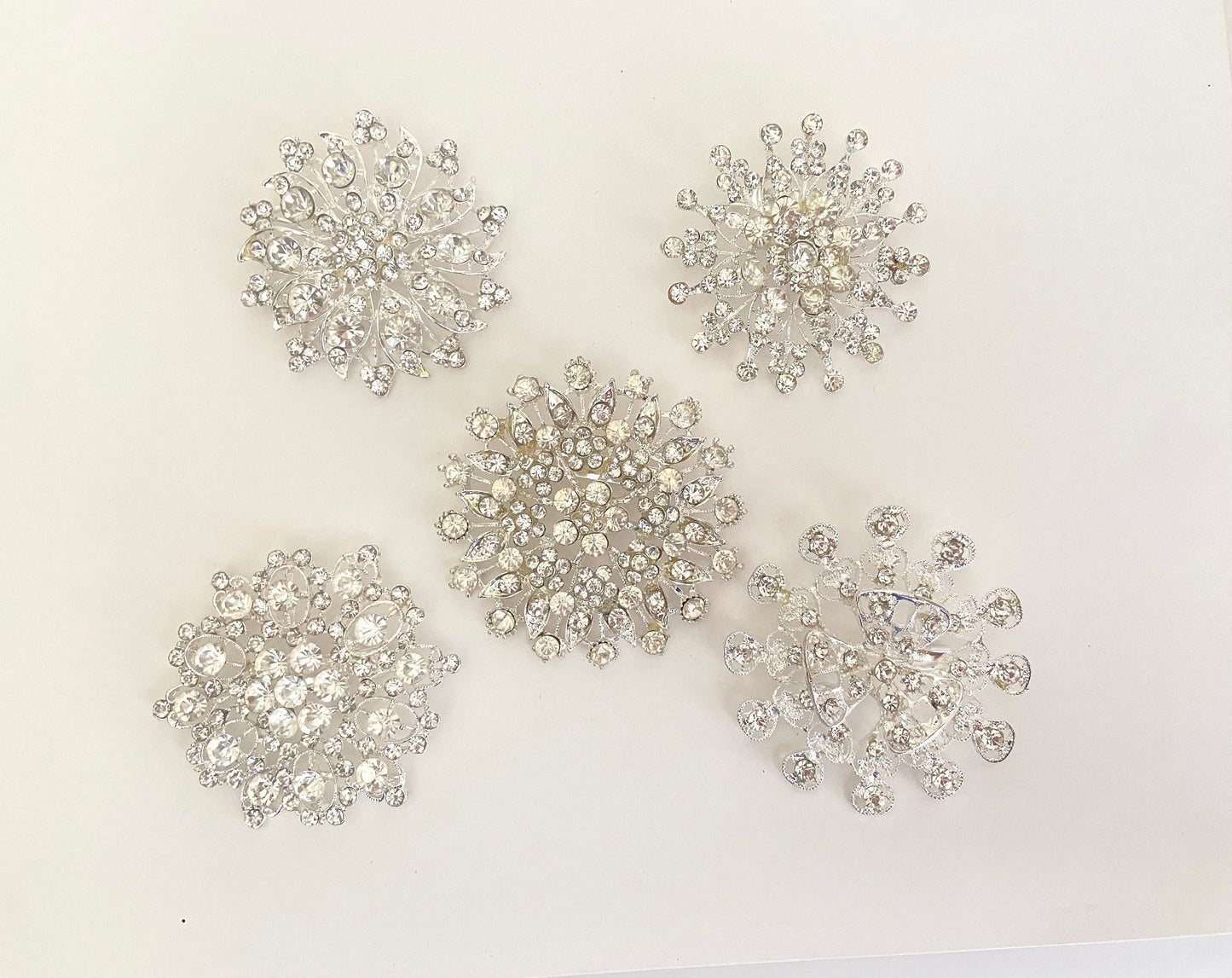 Rhinestone Brooch • Sparkling Crystal Brooch Pin in Variety of Styles, Vintage Inspired Jewelry