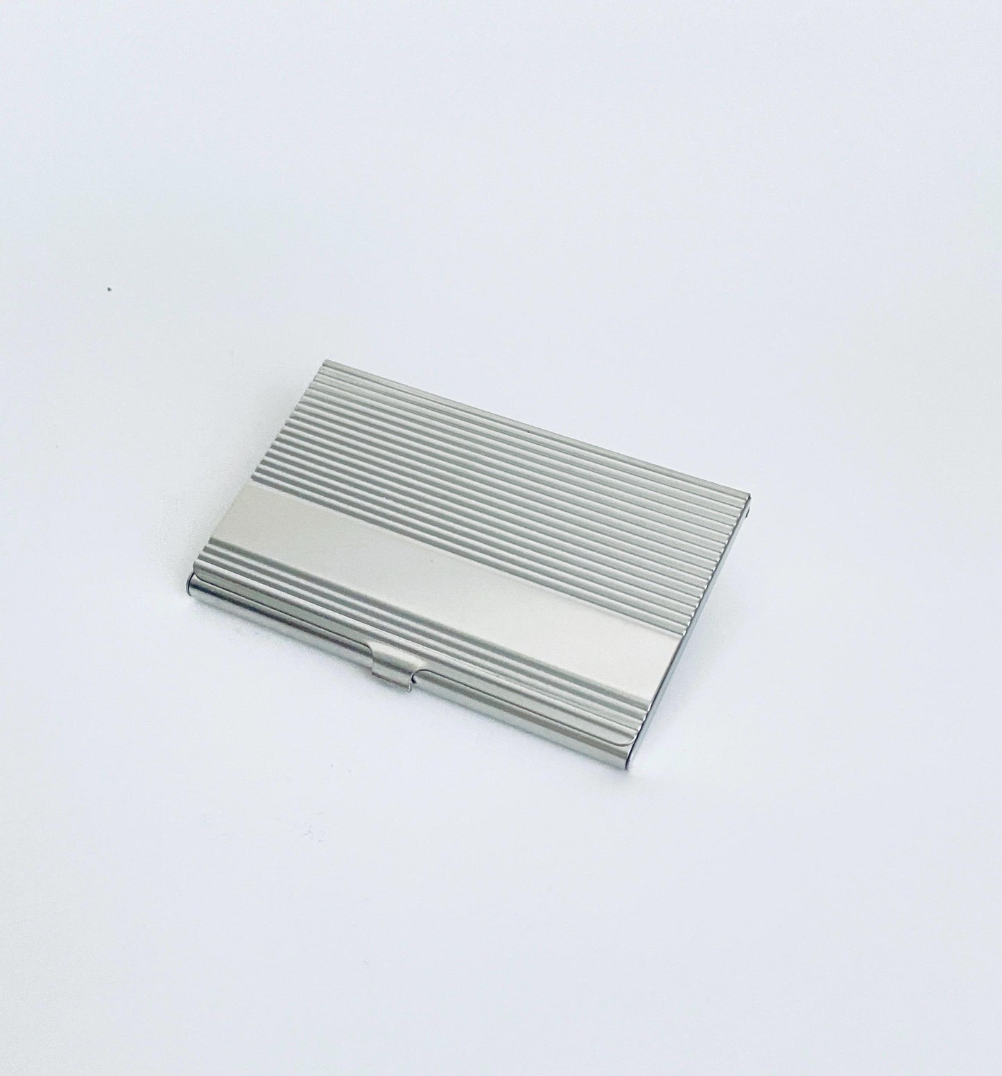Personalized Business Card Holder • Custom Engraved Metal Business Card Case