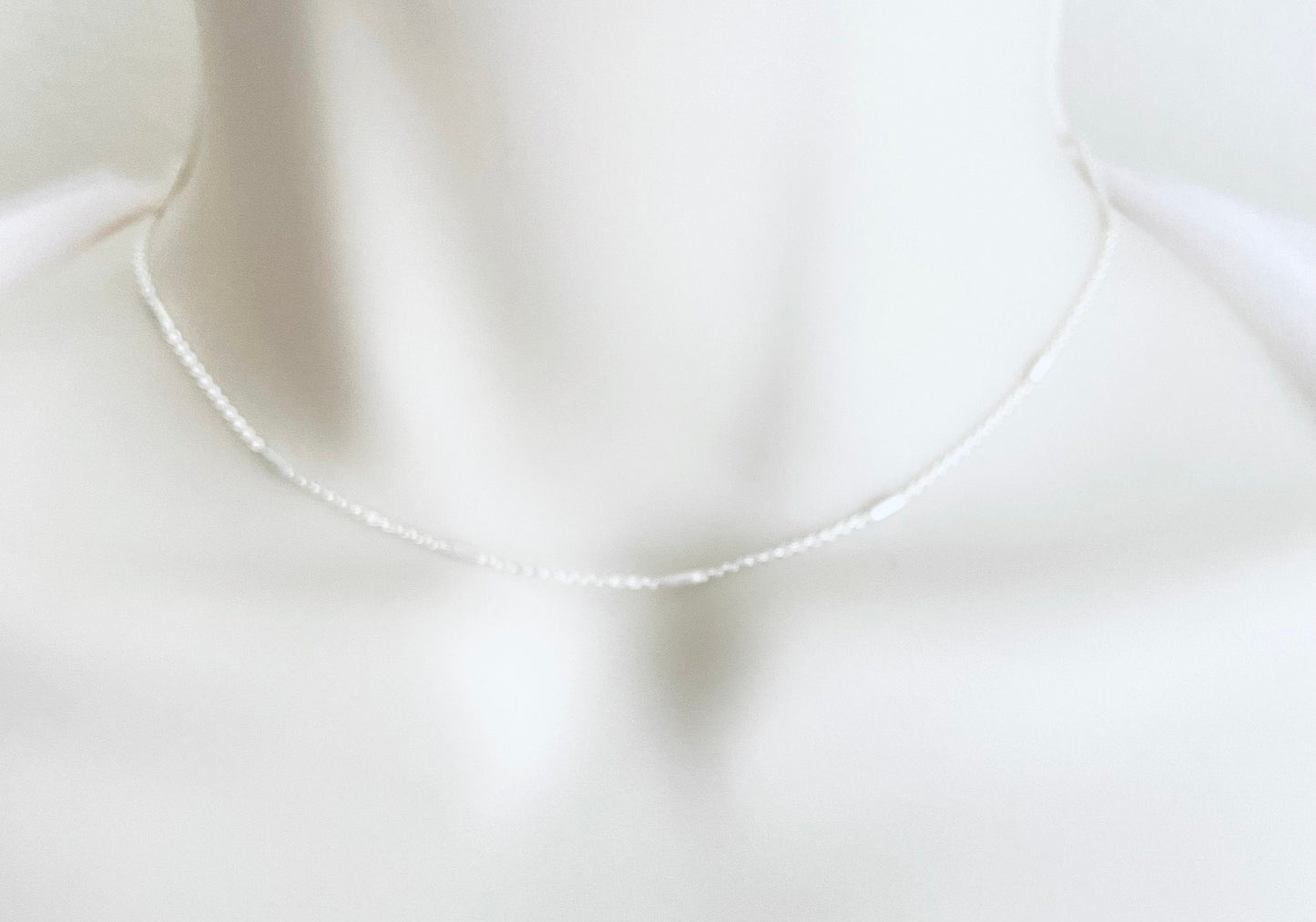 Sterling Silver Chain Necklace • Classic 925 Silver Chain, Minimalist Everyday Necklace