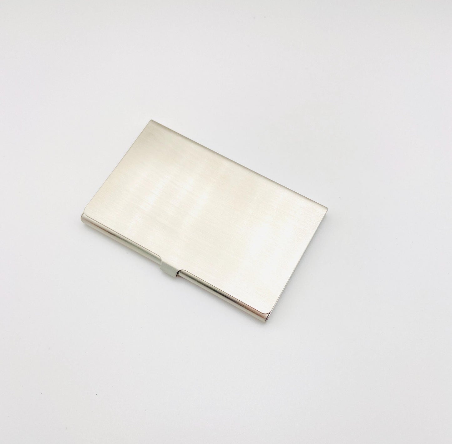 Personalized Business Card Holder • Custom Engraved Metal Card Case for Men & Women Professional Gift