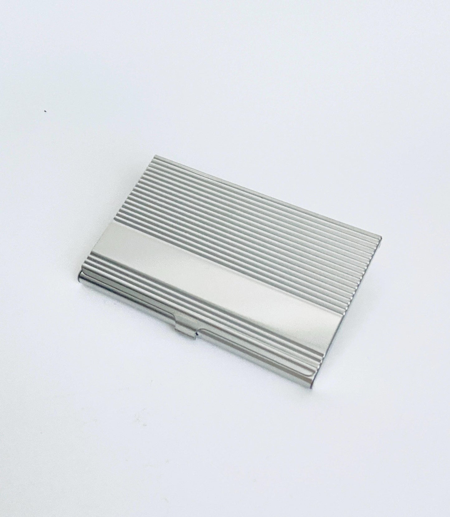Personalized Business Card Holder • Custom Engraved Metal Business Card Case
