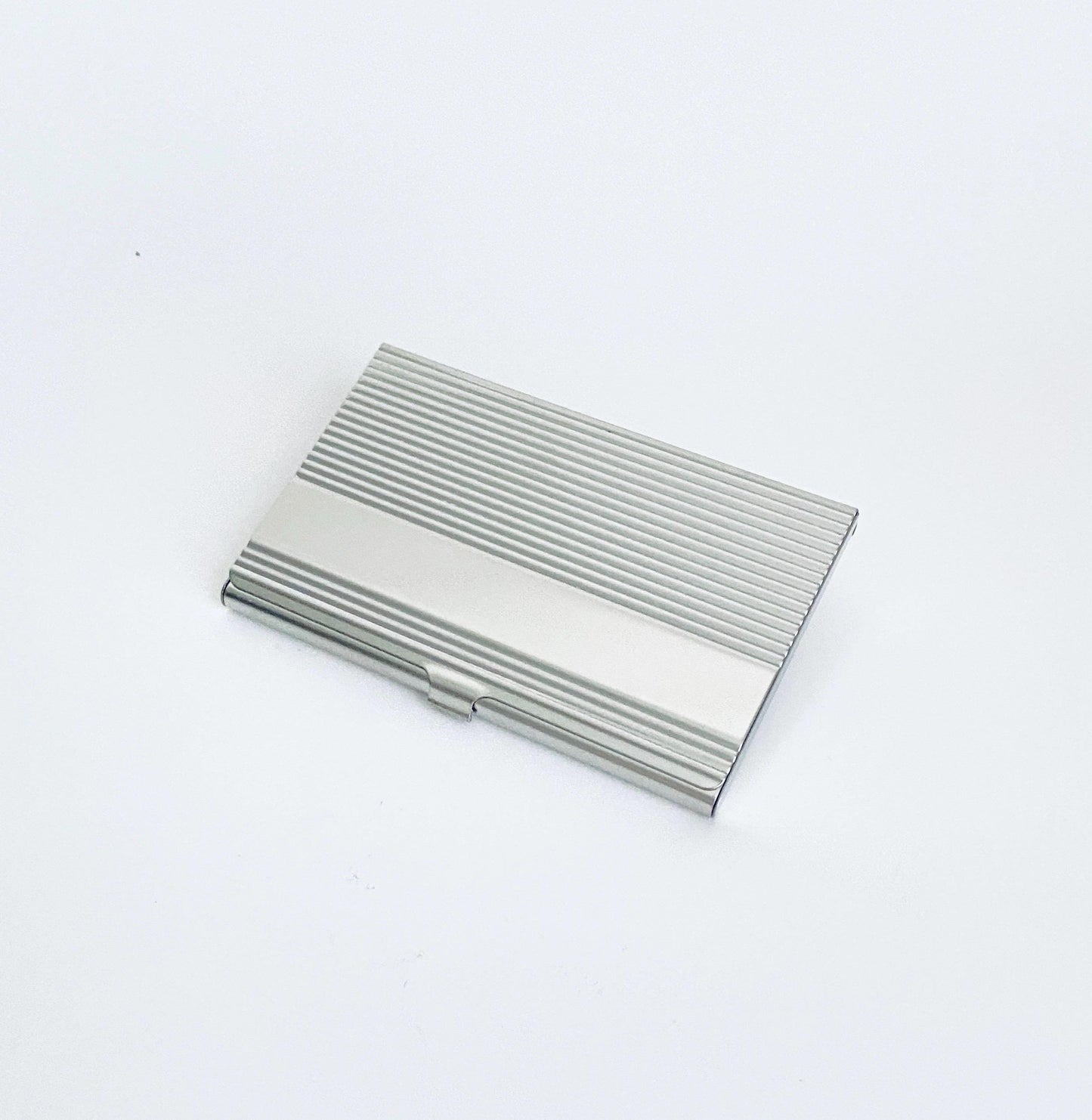 Personalized Business Card Holder • Custom Engraved Metal Business Card Case
