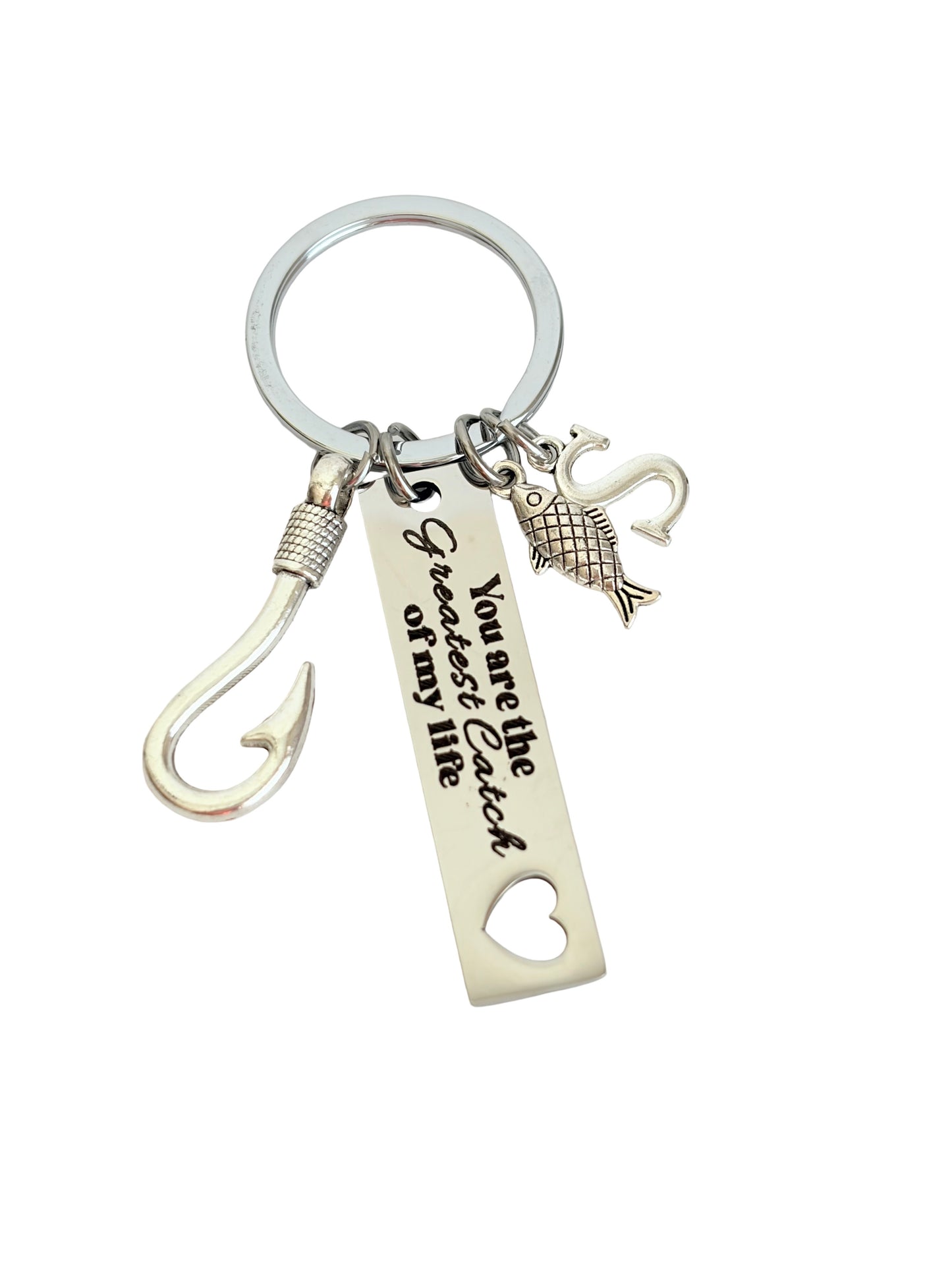 Personalized Fishing Keychain