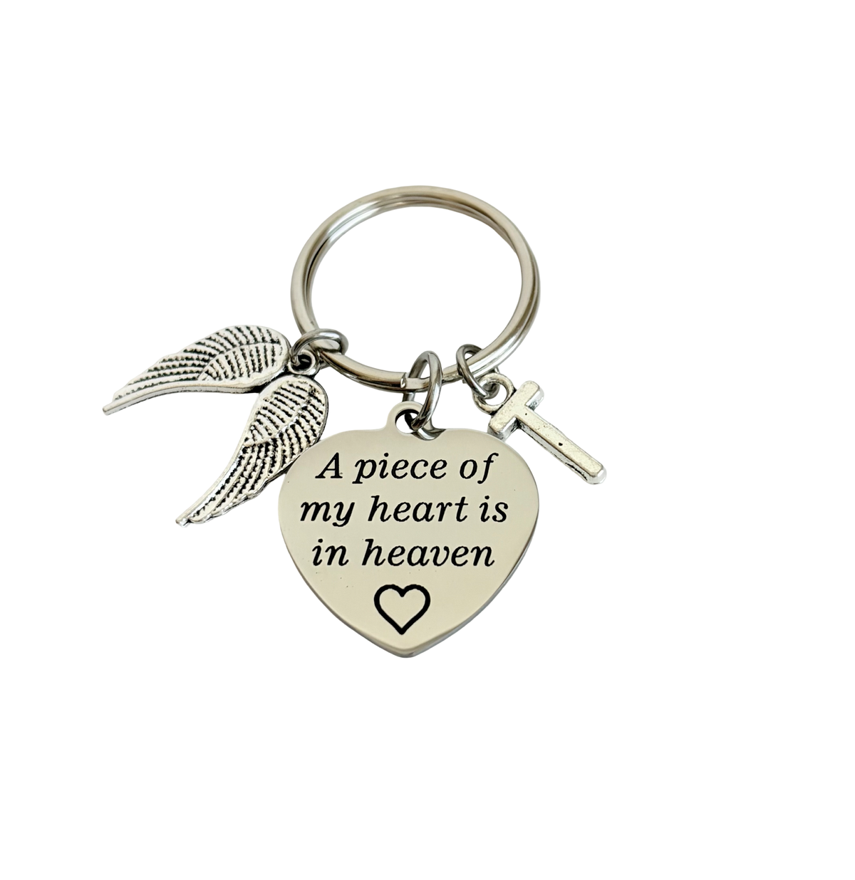 Personalized Memorial Keychain • Sympathy Gift
