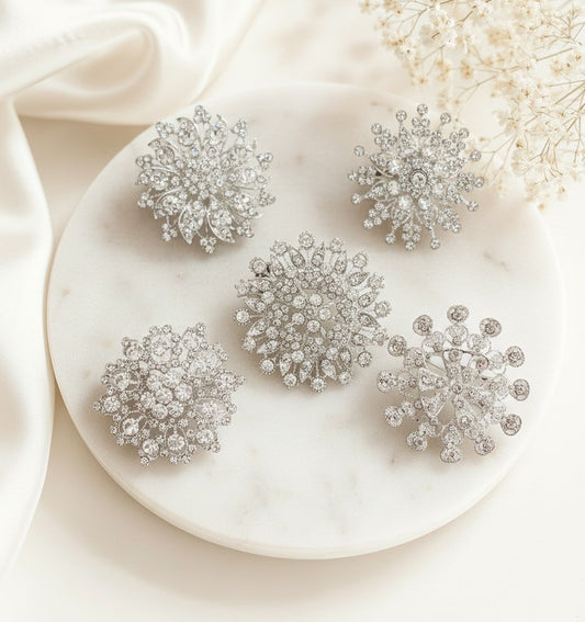 Rhinestone Brooch
