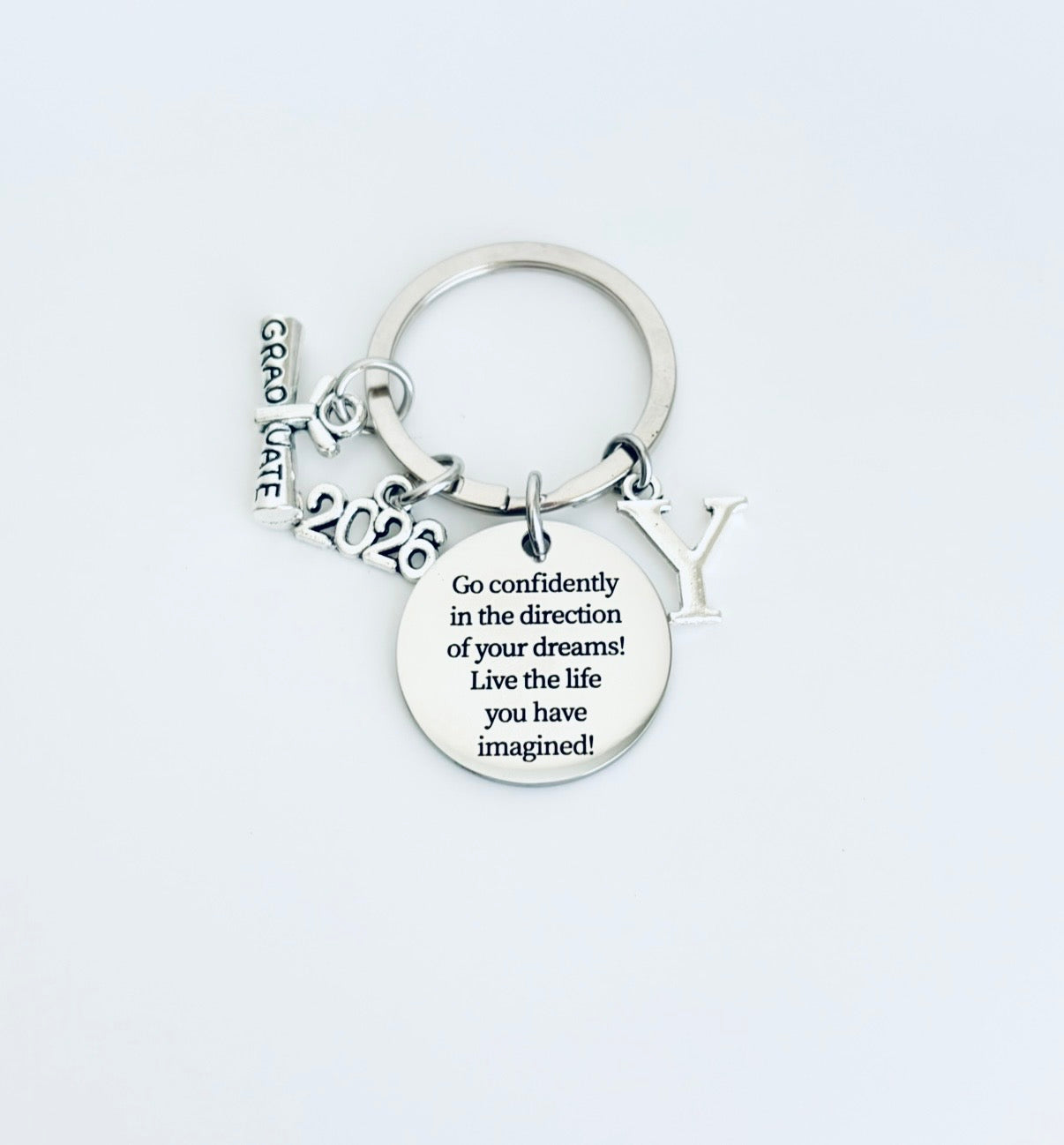 Personalized Inspirational Keychain