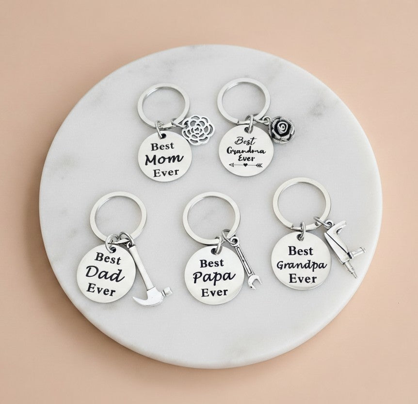 Personalized Family Keychain
