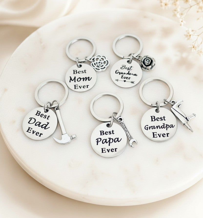 Personalized Family Keychain