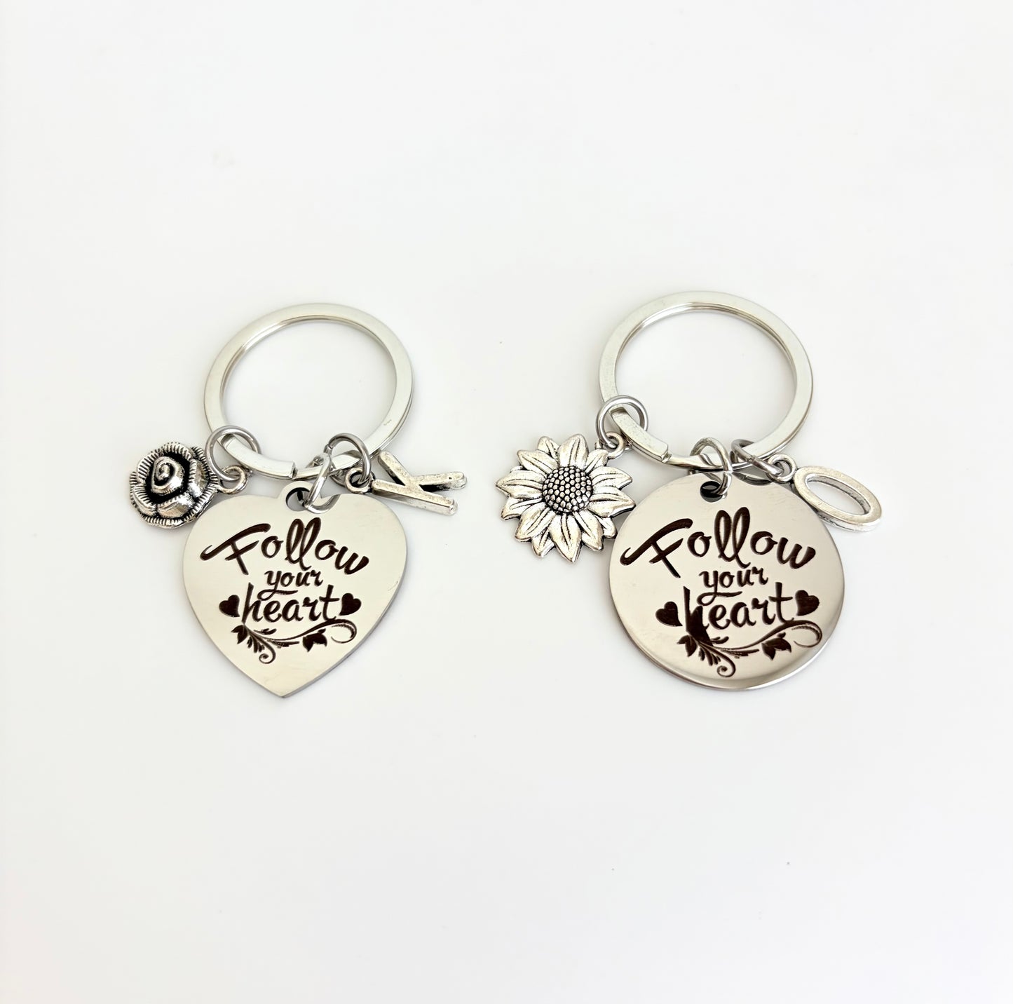 Personalized Follow Your Heart • Inspirational Gift • Motivational Gift