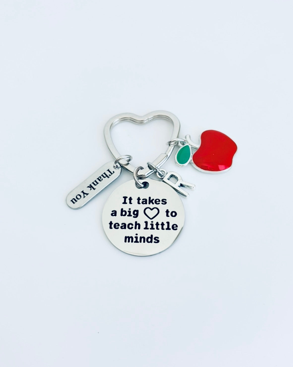 Personalized Teacher Keychain • Teacher Appreciation Gift