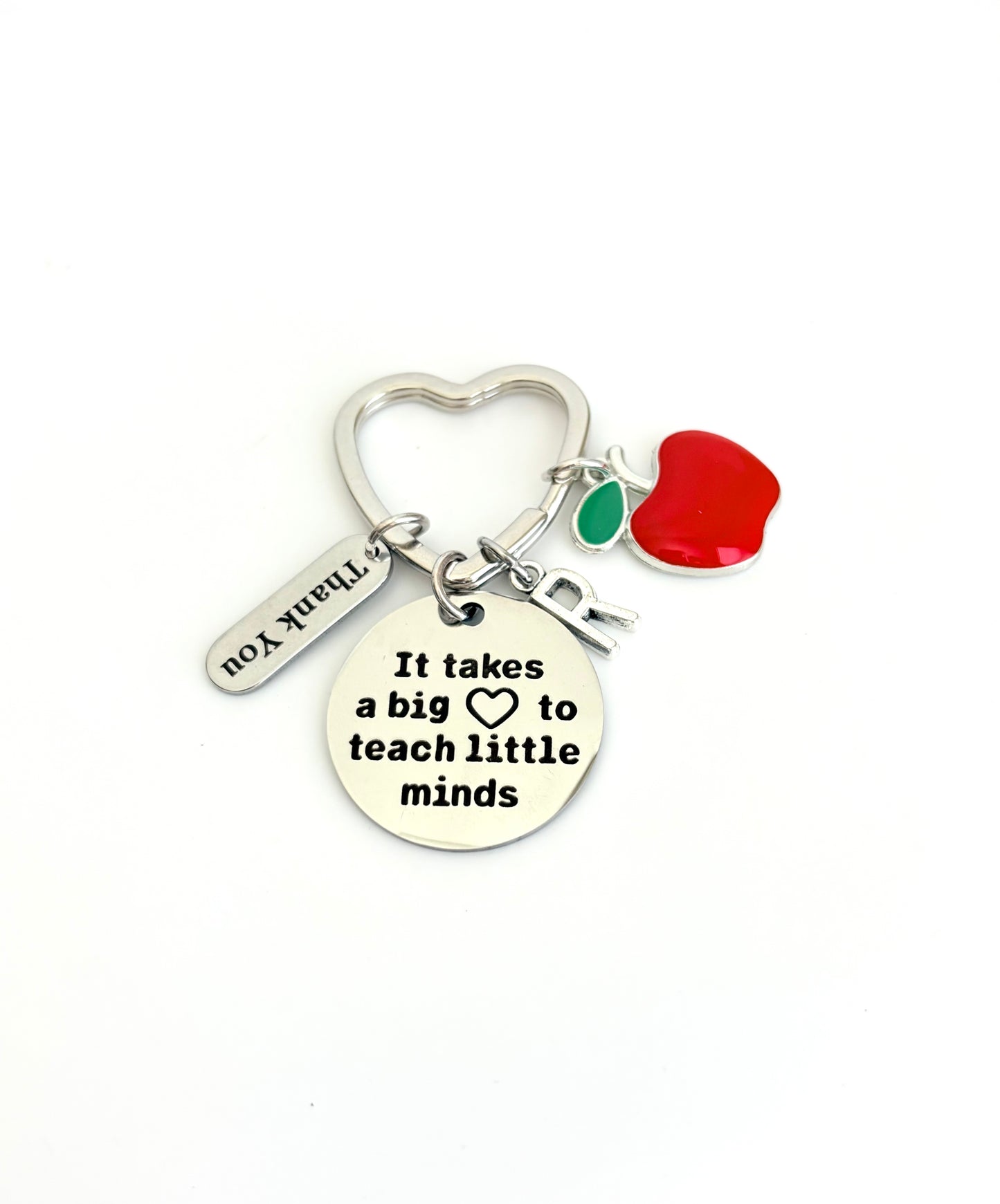 Personalized Teacher Keychain • Teacher Appreciation Gift