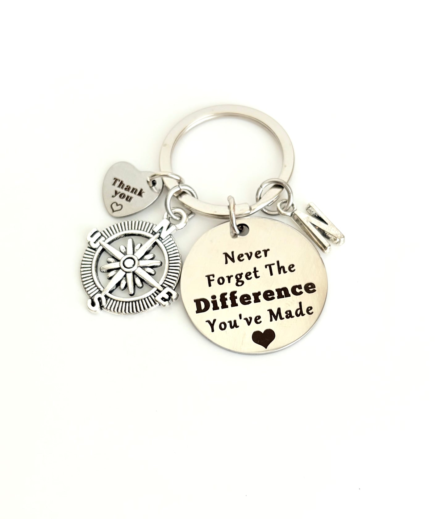 Personalized Inspirational Keychain • Gift for Mentor • Teacher • Coach