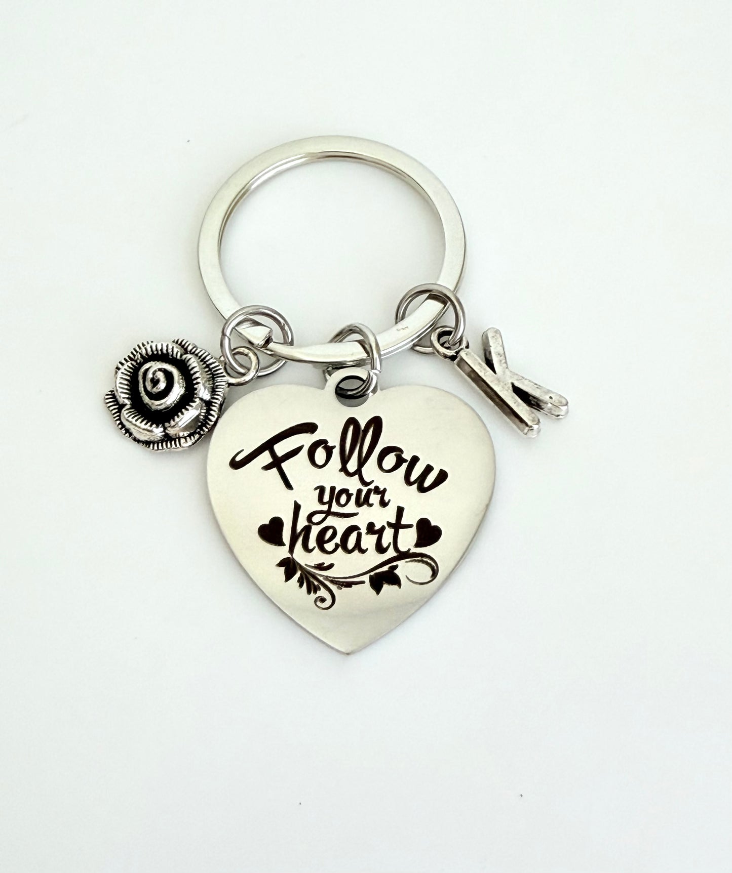 Personalized Follow Your Heart • Inspirational Gift • Motivational Gift
