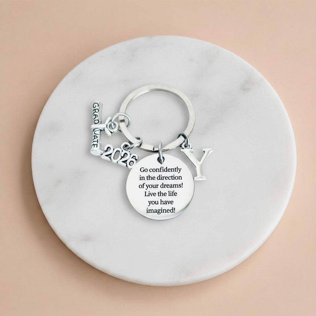Personalized Inspirational Keychain