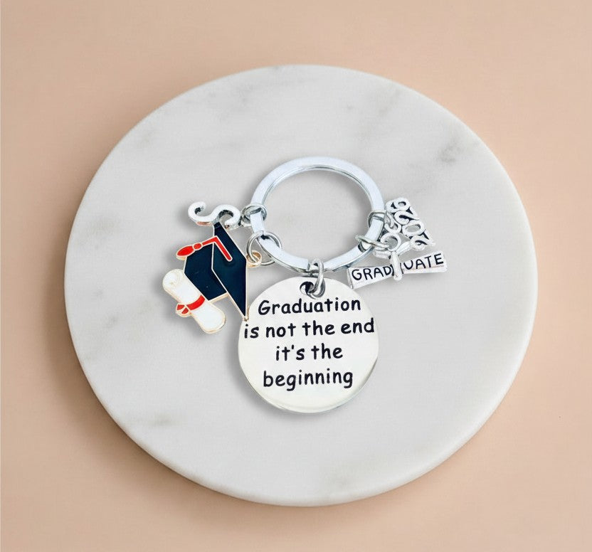 Personalized Class of 2026 Keychain