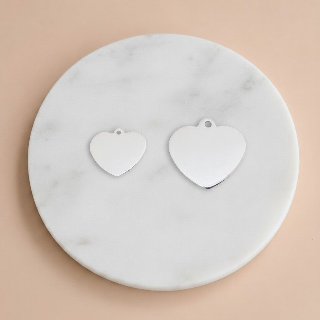 Personalized Heart Keychain