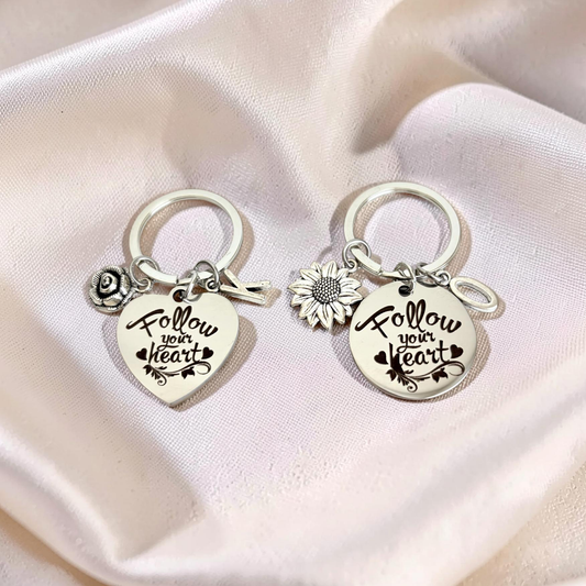 Personalized Follow Your Heart • Inspirational Gift • Motivational Gift