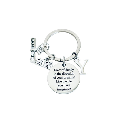 Personalized Inspirational Keychain