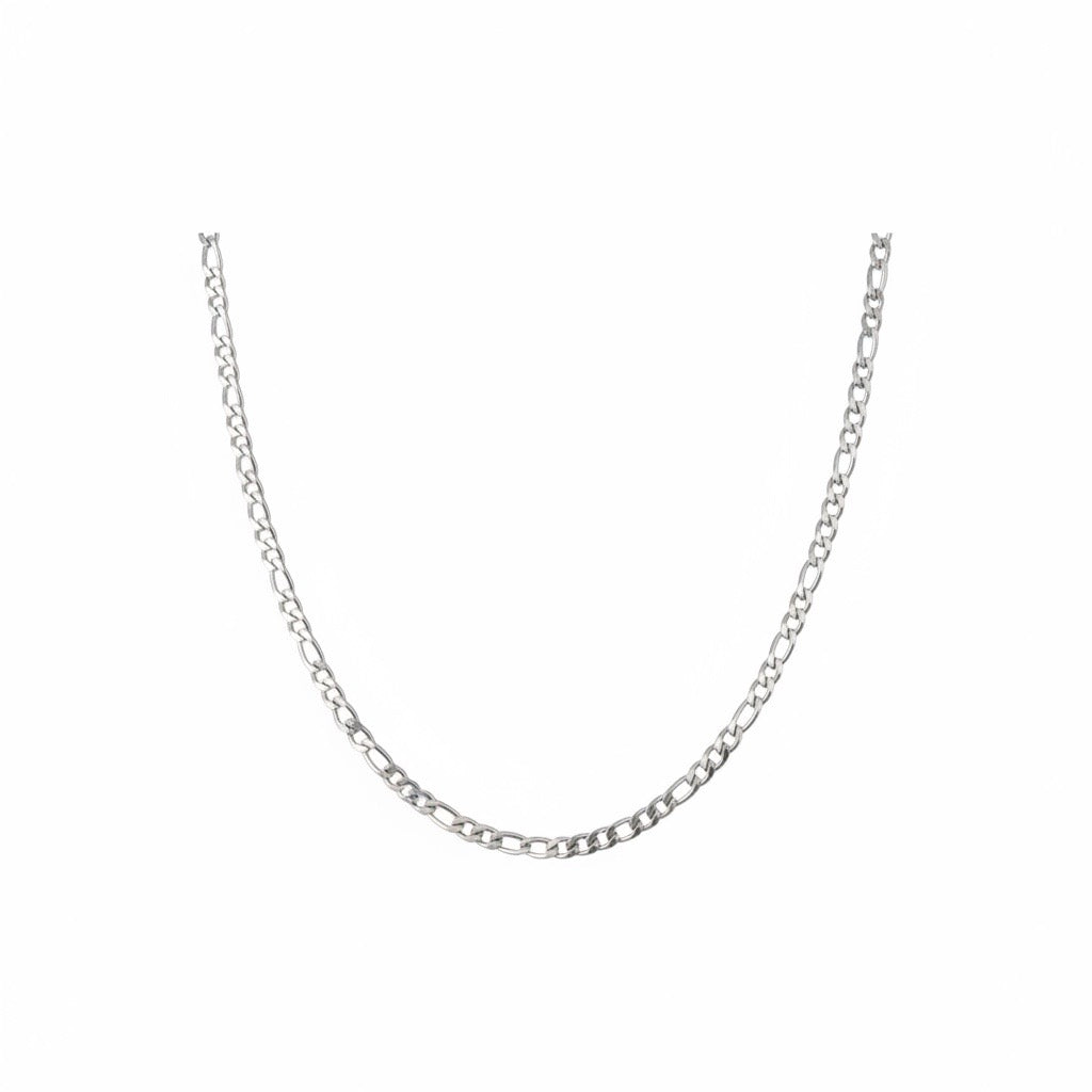 Men's Stainless Steel Flat Chain Necklace