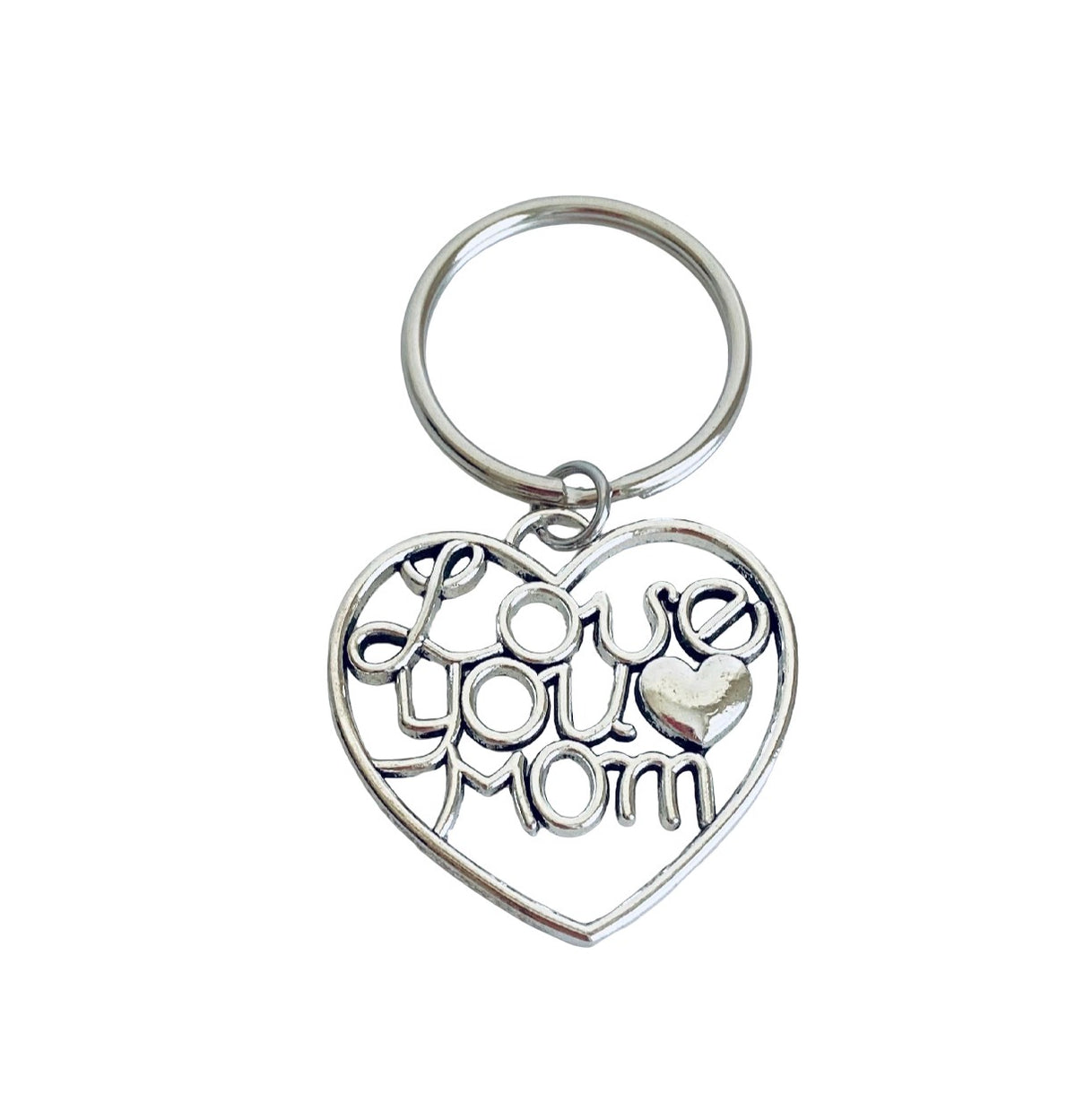 Love You Mom Keychain
