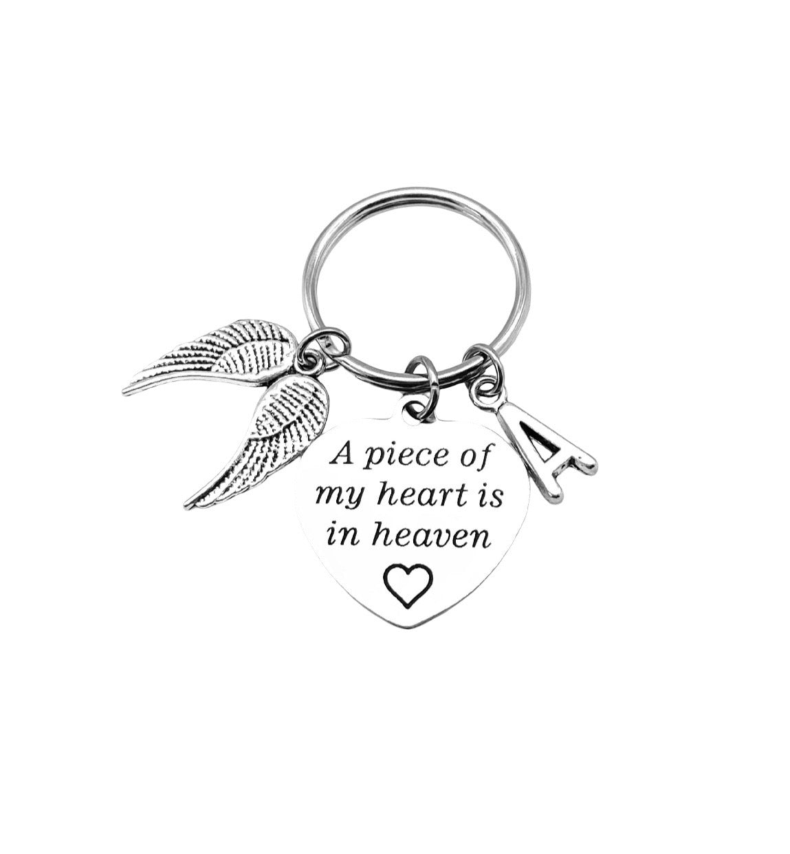 Personalized Memorial Keychain • Sympathy Gift