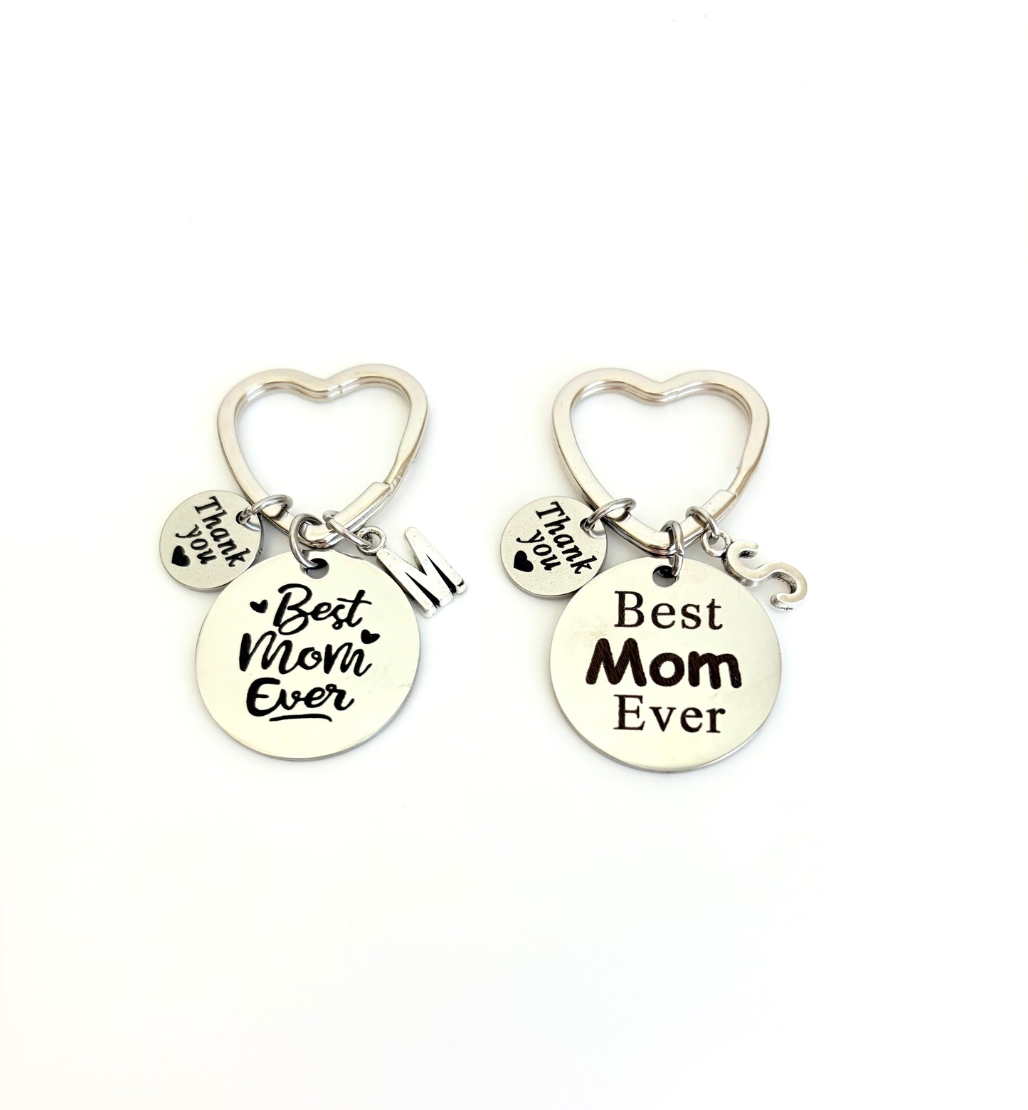 Personalized Best Mom Keychain