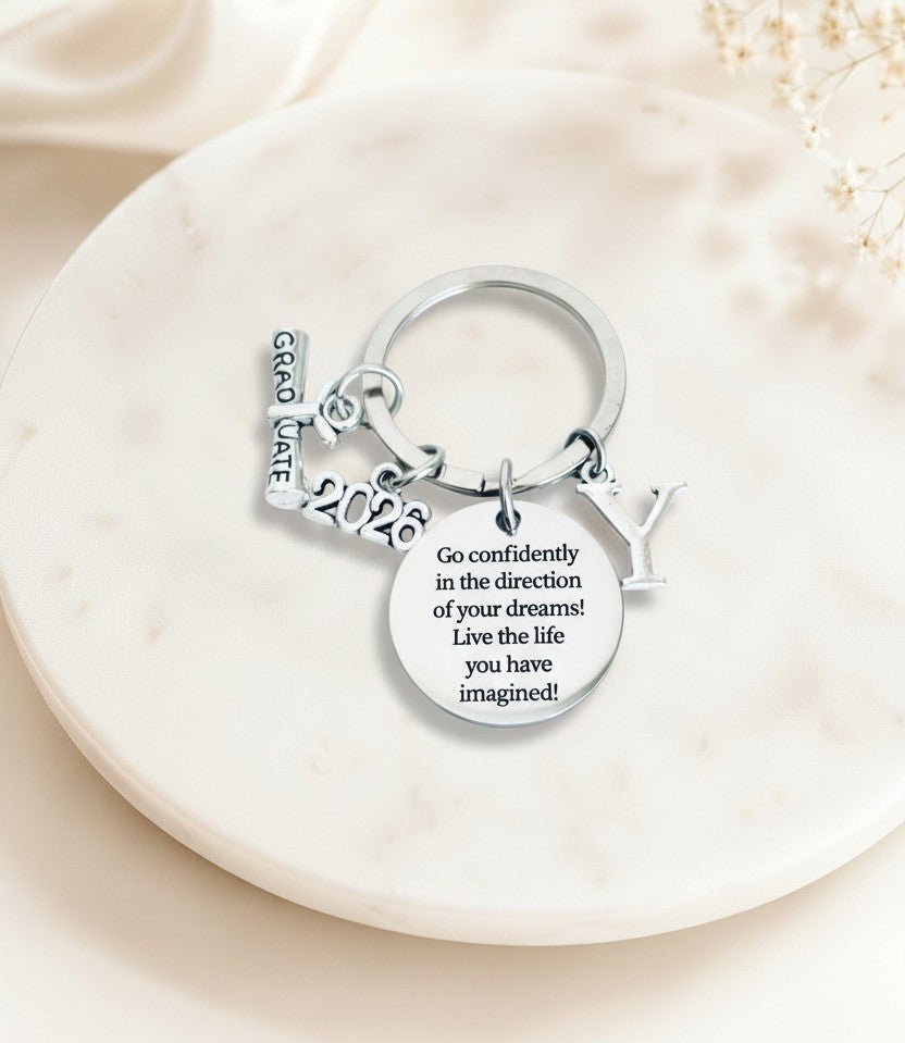 Personalized Inspirational Keychain