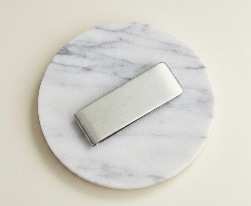 Personalized Stainless Steel Money Clip Holder
