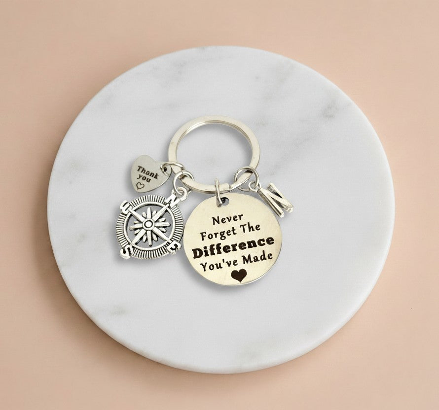 Personalized Mentor Keychain • Teacher • Coach