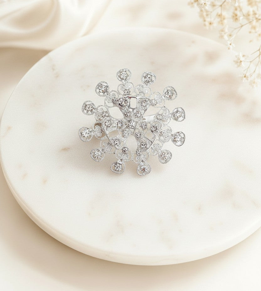 Rhinestone Brooch