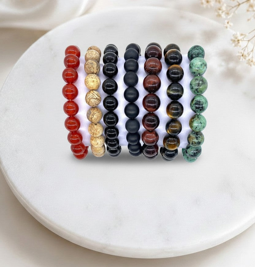 Stretch Gemstone Bracelet