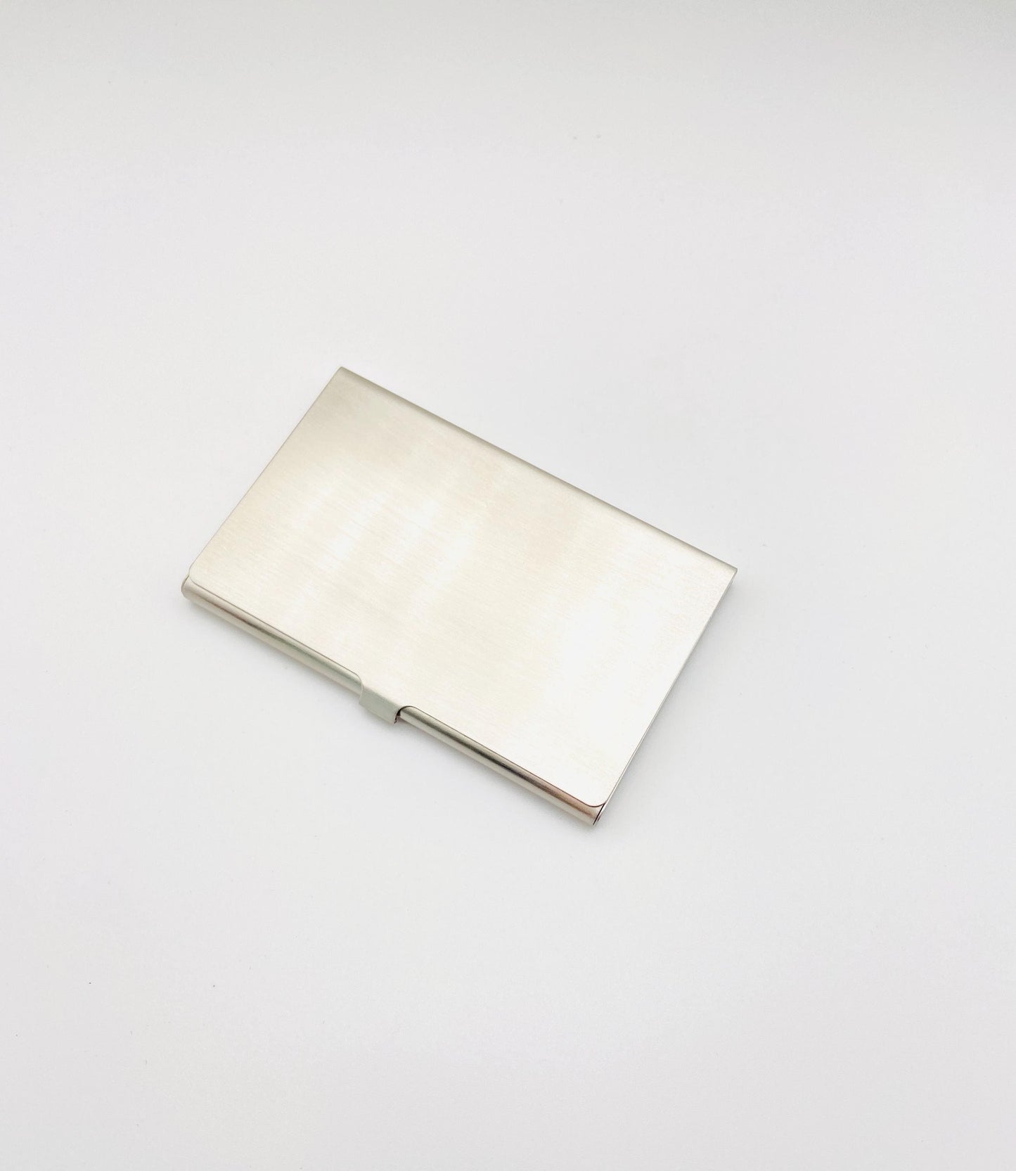 Personalized Business Card Holder • Custom Engraved Metal Card Case for Men & Women Professional Gift