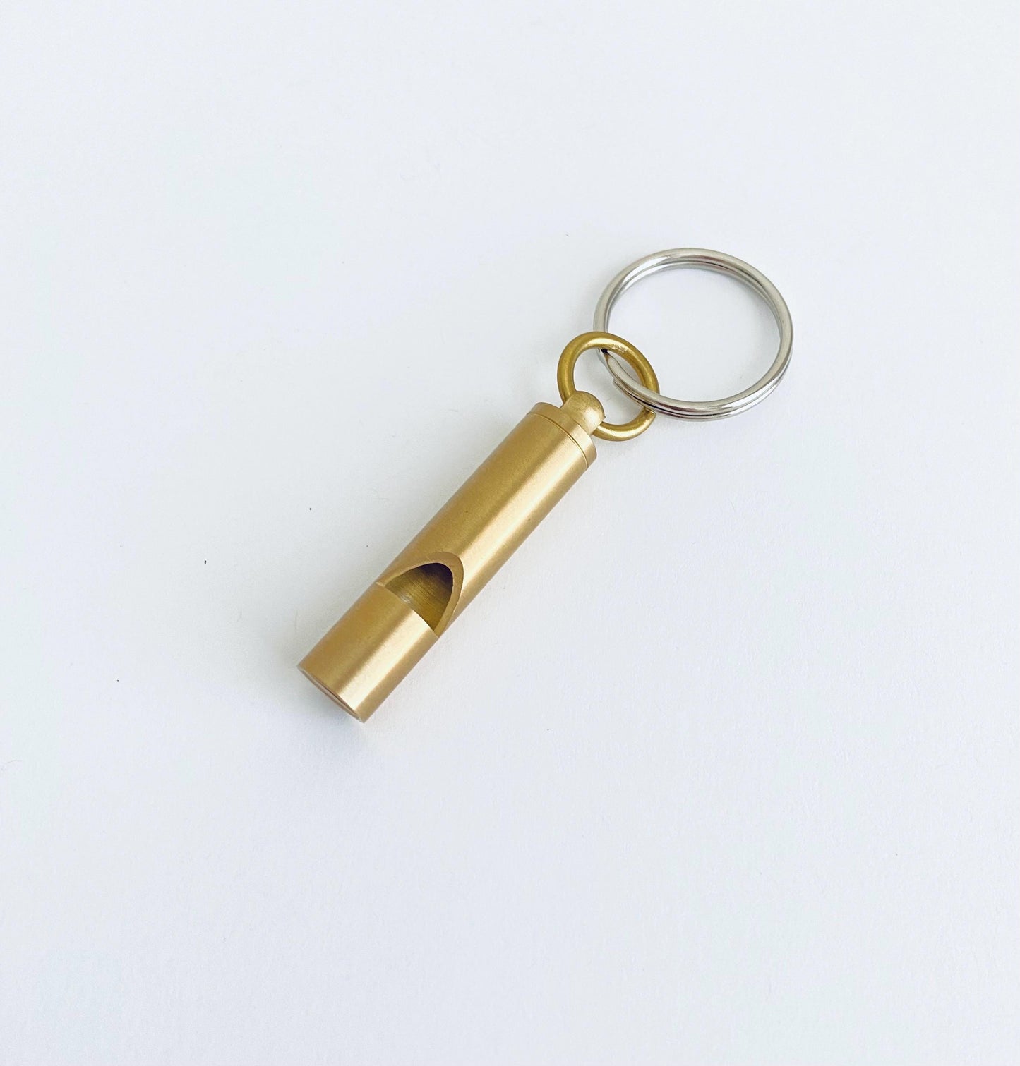Personalized Whistle Key Chain • Compact Safety Emergency Keychain with Whistle
