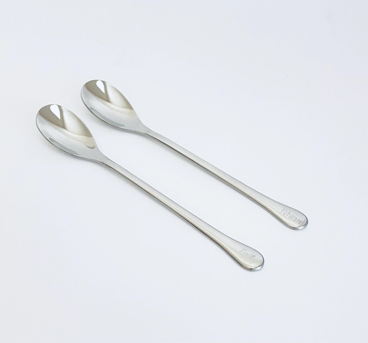 Personalized Stainless Steel SMALL Spoon • Custom Engraved Mini Spoon, Small Metal Spoon Gift for Coffee & Dessert