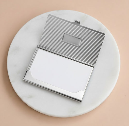 Personalized Metal Business Card Holder