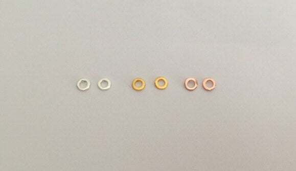 Tiny Kisses Stud Earrings • Sterling Silver, Gold Over Sterling Silver, or Rose Gold Over Sterling Silver