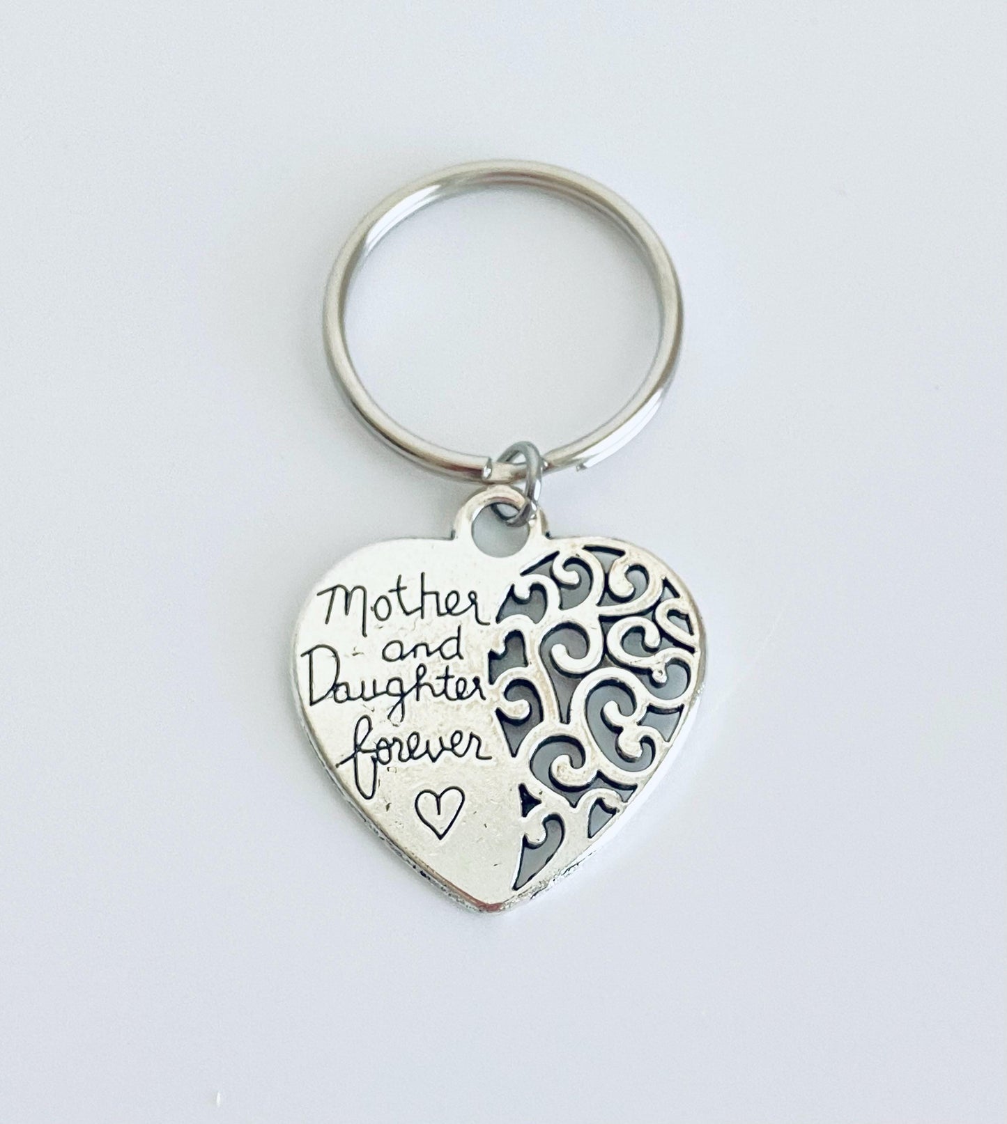 Mom Daughter Key Chain • Family Gift