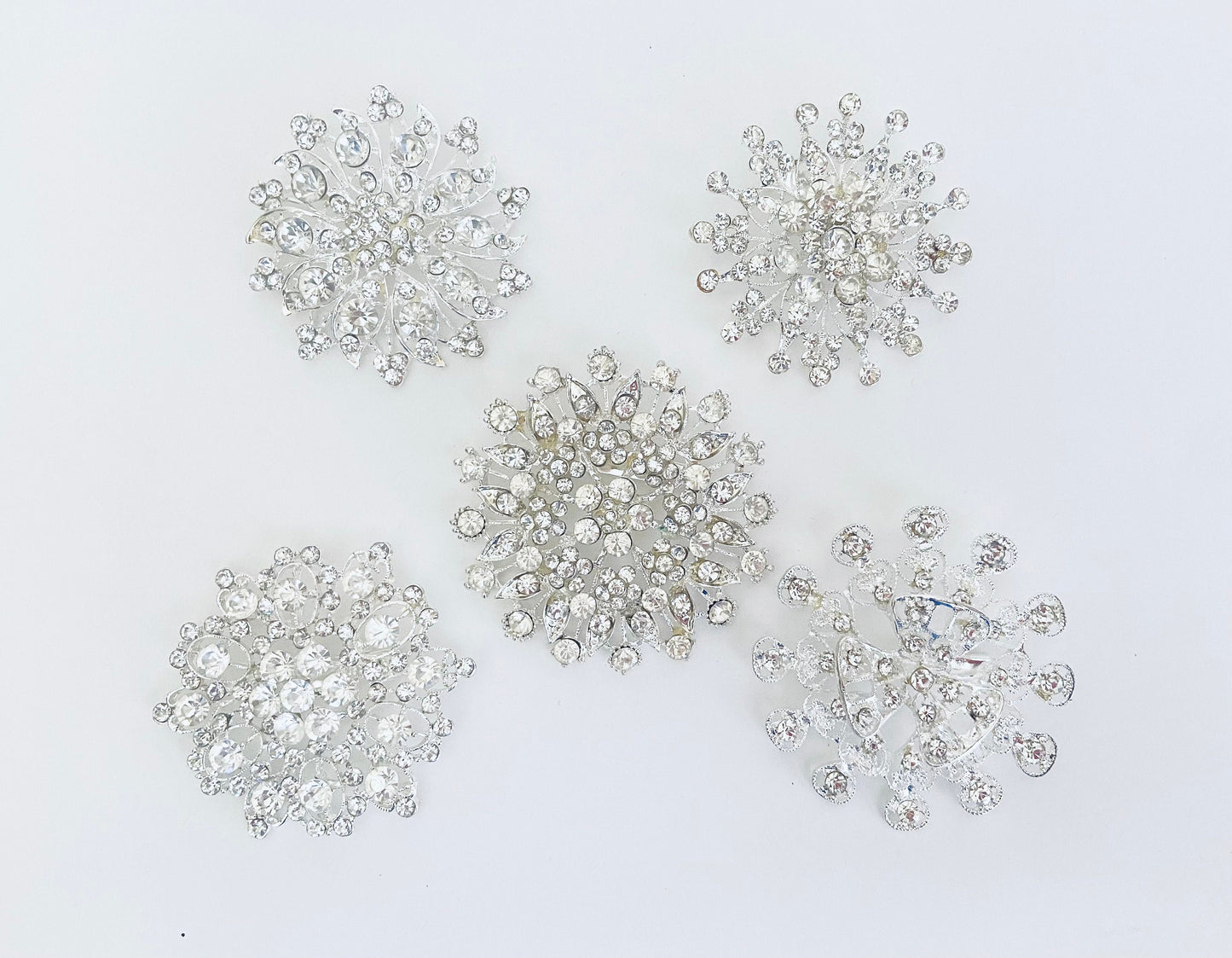 Rhinestone Brooch • Sparkling Crystal Brooch Pin in Variety of Styles, Vintage Inspired Jewelry