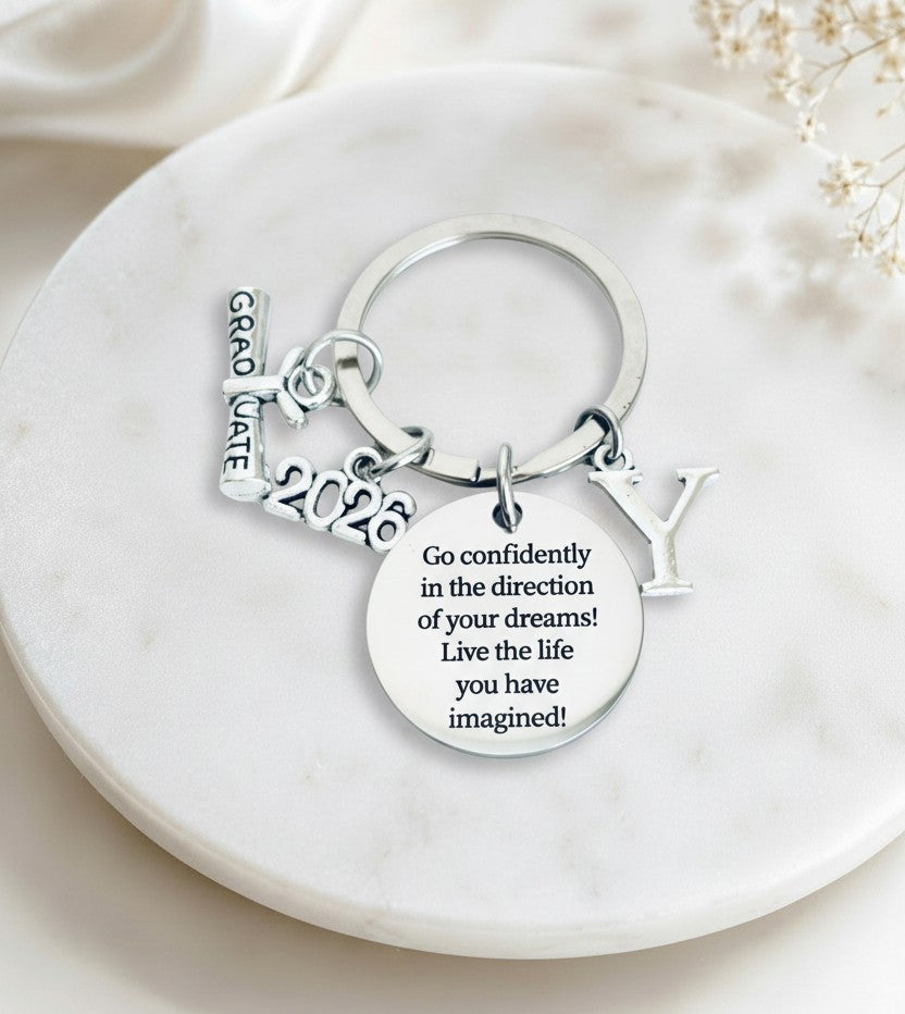 Personalized Inspirational Keychain